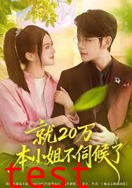 就20万！本小姐不伺候了