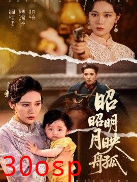 昭昭明月映孤舟