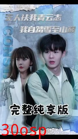 无人扶我青云志我自踏雪至山巅