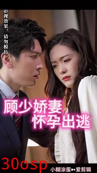 顾少娇妻怀孕出逃