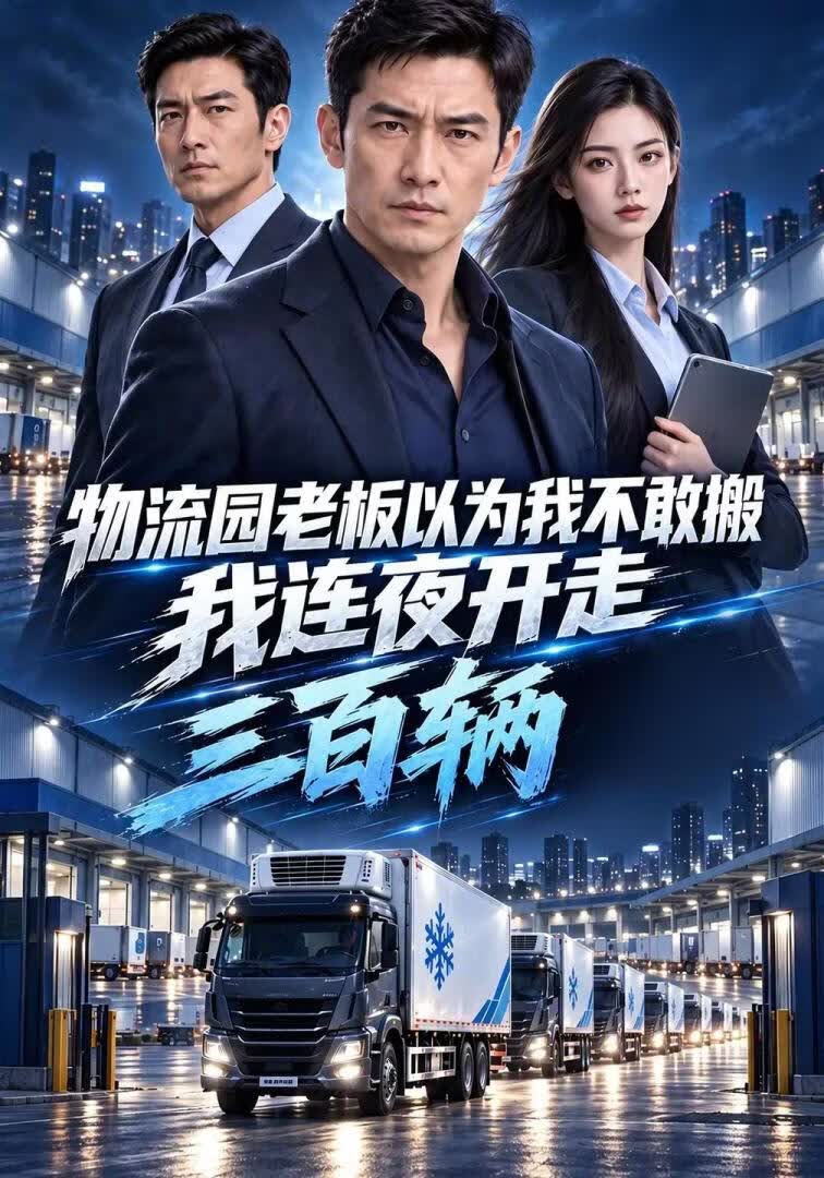 物流园老板以为我不敢搬，我连夜开走三百辆